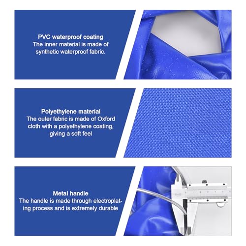 Car Collapsible Water Bucket, Vehicle Portable Water Container, Waterproof Fabric Pop Up Bucket for Car Washing, Camping & Emergency Water Storage (11L) - size: 1 PC #11L