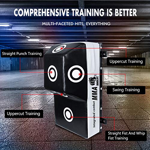 INNOLIFE Wall Mount Uppercut Heavy Bag - Black &White