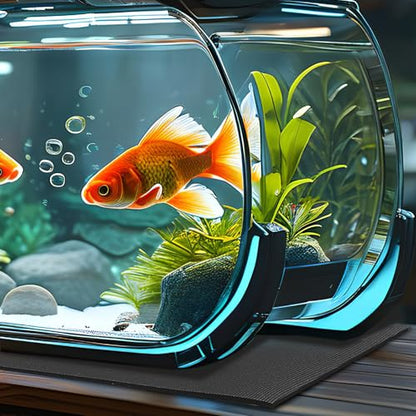 SEWACC Aquarium Mat Fish Tank Pad Non-Slip Thickened Aquarium Leveling Mat for 10 Gallon Fish Tank Pet Use