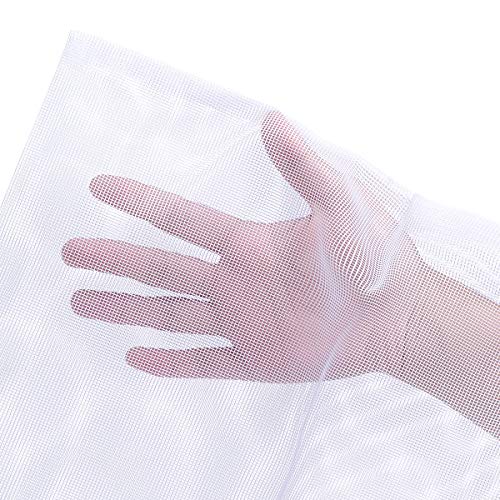 Aquarium Filter Bags Large - Reusable Fish Tank Filter Media Mesh Bags with Plastic Zipper (11.5 x 15.5 inch (6 Pack)) - size: 11.5 x 15.5 inch (6 Pack)