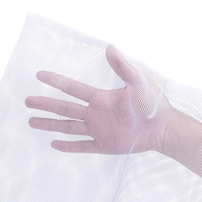 Aquarium Filter Bags Large - Reusable Fish Tank Filter Media Mesh Bags with Plastic Zipper (11.5 x 15.5 inch (6 Pack)) - size: 11.5 x 15.5 inch (6 Pack)