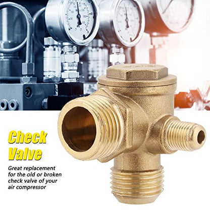 Air Compressor Check Valve, Husky Air Compressor Parts, Rolair Compressors Parts, 0.8x0.7x0.4 In