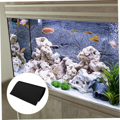 WOONEKY Aquarium Bottom Pad Thicken - Fish Tank Leveling Mat Thick Cushion for Comfort Stability Aquariums for Fish Tank Setup