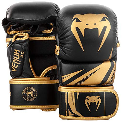 Venum Challenger 3.0 Sparring Gloves - color: Black/Gold, size: Medium