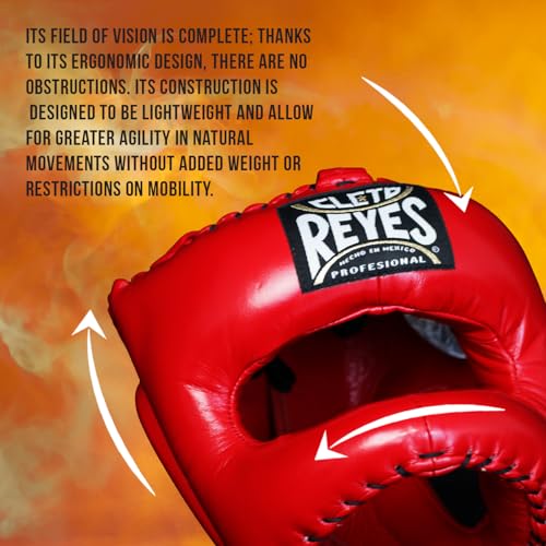 CLETO REYES Boxing Traditional Headgear for Men and Women, Sparring Fighting Sports, Kickboxing, MMA, Muay Thai - color: Metallic Purple