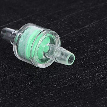 TOPINCN 10PCS ABS Aquarium Bio Filter Breeding Fry Betta Shrimp Green Aquarium Silicone Tube Filter Fish Hose Cleaning Filtration Su(8mm)