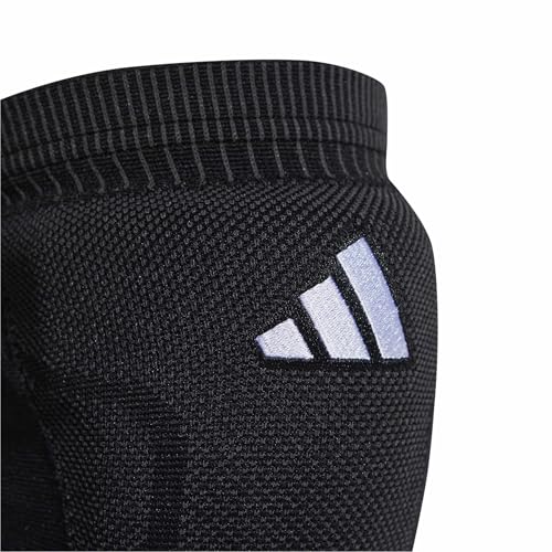 adidas Unisex-Adult Primeknit Volleyball Kneepads - color: Black/White, size: Small