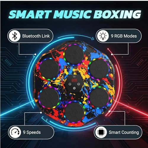 Music Boxing Machine for Adults Kids Age 6+