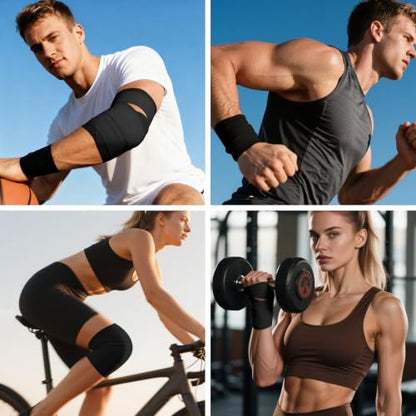 NUITPY 24 Pack Athletic Tape, Black Sports Tape, Easy Tear Wrist Tape, Strong Adhesion Tapes for Boxing, Gymnastics, Hockey, Soccer, Lacrosse and First Aid - color: Black-24 Rolls