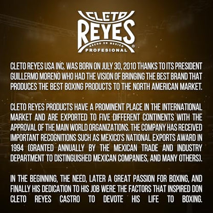 CLETO REYES Training Boxing Gloves with Hook and Loop Closure for Sparring and Heavy Punching Bags, Men and Women, MMA, Kickboxing, Muay Thai, 80th Anniversary - size: 14oz.