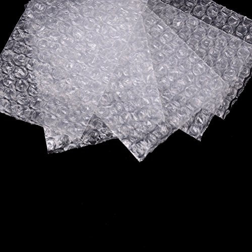 300 Pcs (4x6inch) Bubble Double Walled Clear Cushioning Pouch Bags Wrap- Protective Bags for Shipping,Storage,and Moving - size: 300 Pcs