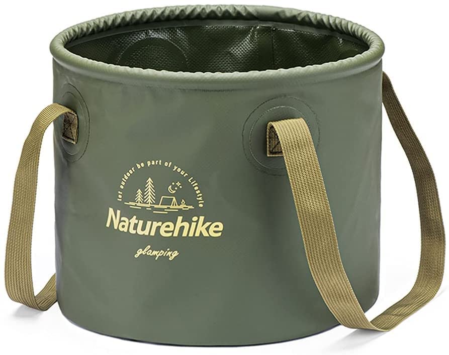 Naturehike Multifunctional Collapsible Water Basin, Folding Tub, Portable Bin, Lightweight Foldable Bucket with Handles for Camping, Dish Washing, Laundry, Fishing, Hiking