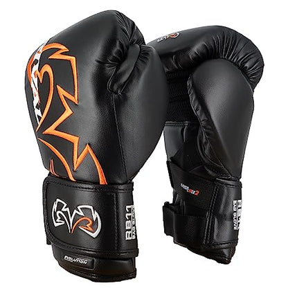 RIVAL Boxing RB11 Evolution Heavy Bag Gloves, with a High-Density, Power-Transmitting Foam and Microfiber Outer - color: Black, size: Large