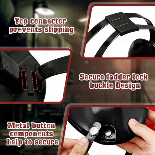 Wrestling Ear Guard, Head Gear with Black NBR Sponge Dipped Paint 11 Holes for All Sports, Chin Pad Protective