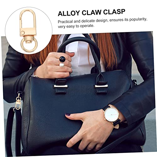Holibanna Alloy Claw Clasp Metal Bag Buckle 15pcs Set Swivel Lobster Clasp for DIY Jewelry Making
