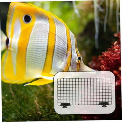 WOONEKY 1set Fish Tank Divider Plastic Grid for Fish Isolation and Separation Aquariums Fit Aquarium Partition Board Bottom Filtration Grid for Clean Water