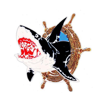 Shark Coaster Silicone Mold for DIY Cup Mats Easy Demould Smooth Finish Durable Resin Crafting for Home Decor and Gifts