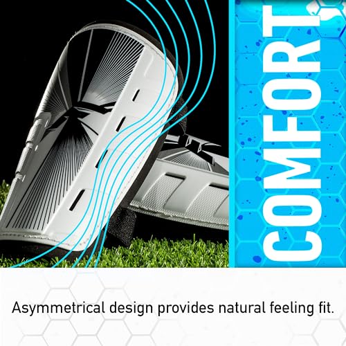 Franklin Sports Soccer Shin Guards for Youth + Adults - Superlight Shin Guards for Men, Women + Kids - (2) Shin Guard Set for Boys + Girls - size: Medium