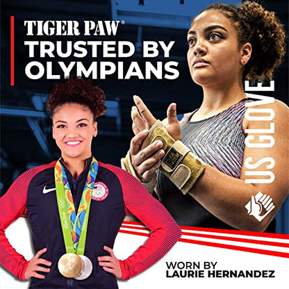 Tiger Paw Gymnastics Wrist Supports, Sold in Pairs - color: Black, size: Large (150 to 210 pounds)