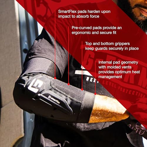 G-Form X4 MTB Elbow Guards, Black, Adult XL - size: X-Large
