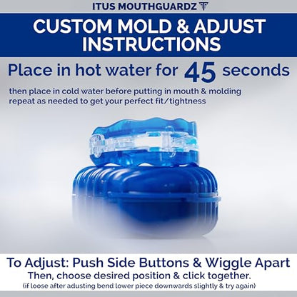 SilentZPro (BlueTech) – USA Designed & Patented Anti Snoring Mouth Guard