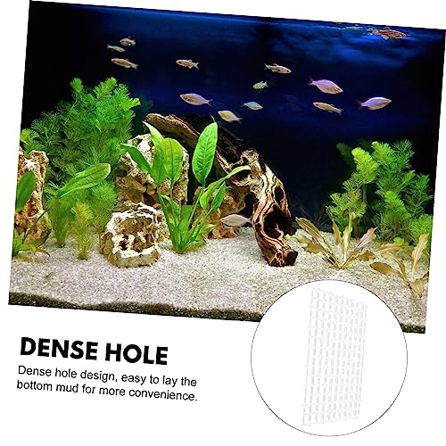 Toddmomy 2pcs Transparent Plate Tank Divider for Aquariums Easy Installation Gravel Strong Bearing Capacity Aquarium Supply for Fish Tank Landscaping