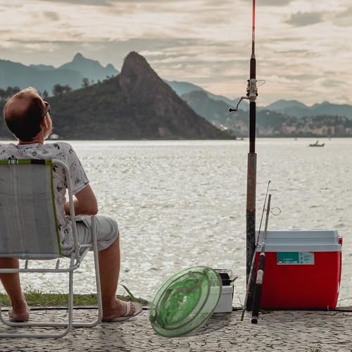 Ciieeo Reusable Nylon Fishing Mesh Net Large Capacity Fish Guard Net with Drawstring for Freshwater and Saltwater Fishing