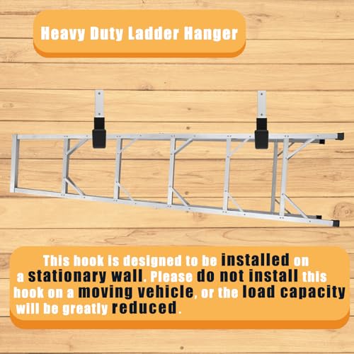 Heavy Duty Utility Hooks for Wall Mount, Garage Wall Hooks, Multi-Use Hose, Bike, Ladder, Chainsaw & Leaf Blower Hanger - 2 Medium (2 M) | Bike Hanger and Hose Holder in Zinc-Coated Steel; 50 lb Capacity, Black PVC Grip, for Shed, Attic or Outdoor Storage