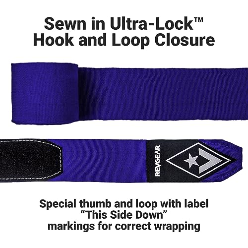 Revgear 2-Inch Wide Elastic Hand Wrap - color: Blue