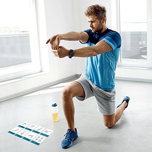 Stretching Workout Cards, Instructional Fitness Deck for Women & Men, Beginner Fitness Guide to Training Exercises at Home or Gym - style: Stretching