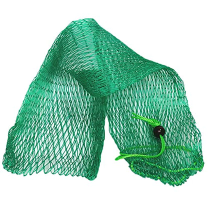 Fishing Net Bag Foldable Fishing Keep Net Diving Bag 4/5 Inch Mesh 35 Inch Length Fishing Net