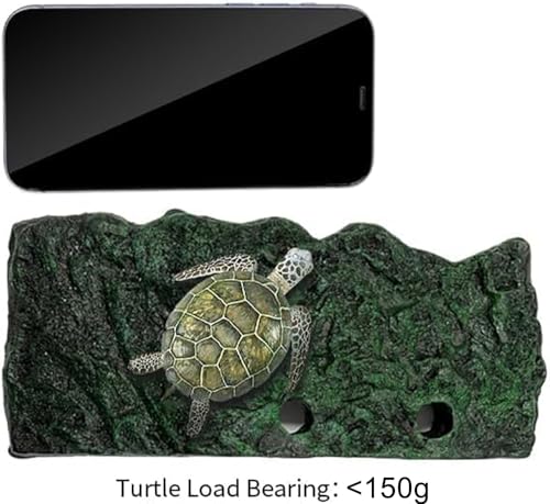 Minidiva Turtle Basking Platform Resting Terrace Aquarium Ornament (Turtle Load Bearing <150g)