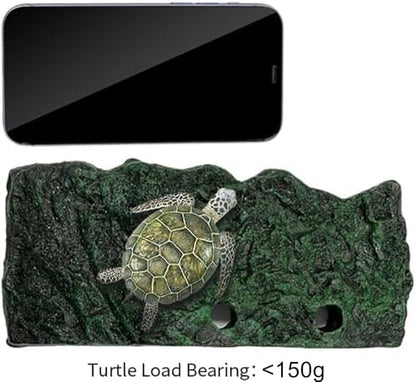 Minidiva Turtle Basking Platform Resting Terrace Aquarium Ornament (Turtle Load Bearing <150g)