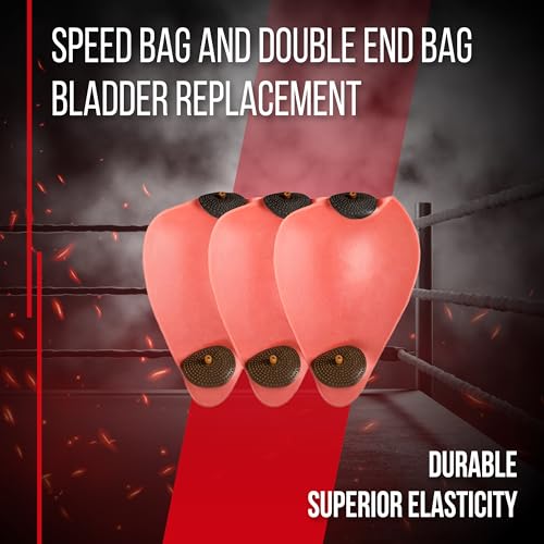 CLETO REYES Speed Bag and Double End Bag Bladder Replacement Latex, Boxing Equipment Accessories - style: 2 Valve