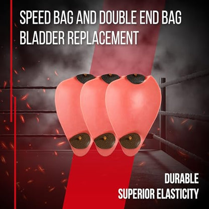 CLETO REYES Speed Bag and Double End Bag Bladder Replacement Latex, Boxing Equipment Accessories - style: 2 Valve