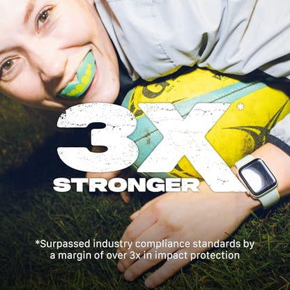 SAFEJAWZ Ogre Mouth Guard, Youth Dual Layer Mouthguard with Case - color: Ogre, size: Junior (<11)