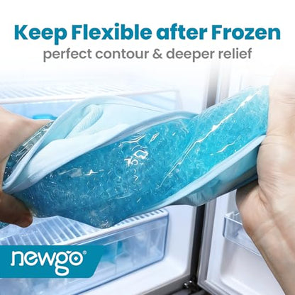 NEWGO Ice Pack for Neck Pain Relief, FSA Eligible, Blue