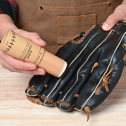 Rhino Wax Baseball Glove Conditioner for Leather - Break in, Protect & Care - size: 2 oz Glove Conditioner