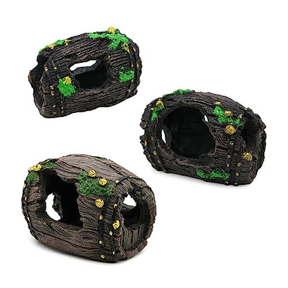 Fishtanks Resin Decoration Aquariums WineBarrel House Landscaping Decorations Cave Shelter Ornament Fish Tanks Decorations Aquariums Hideouts Fish Tanks Caves - size: Large