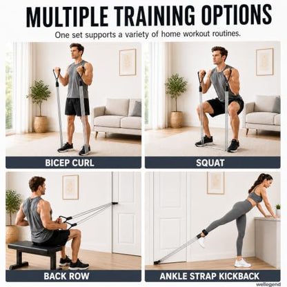 WELLEGEND Resistance Bands Set with Complete Workout Accessories