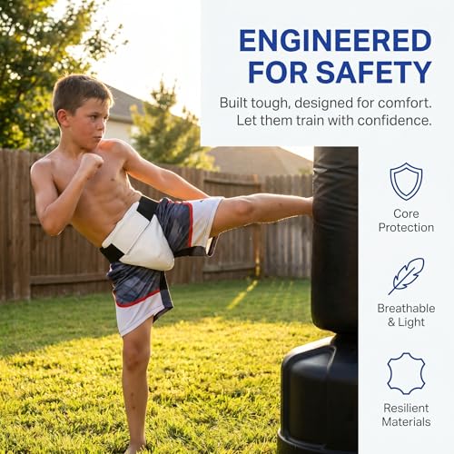 Crotch Protector for Kids Taekwondo Wear-Resistant Groin Guard Comfortable Training Protective Gear