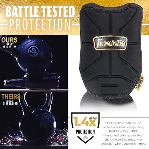Franklin Sports PRT Baseball + Softball Elbow Guard - color: Camo/Gold, size: Adult