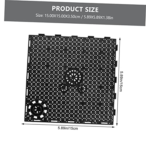 COLLBATH 12pcs Aquarium Bottom Plates Separation Board for Dividing Easy to Install Material for Fish Tank Isolation