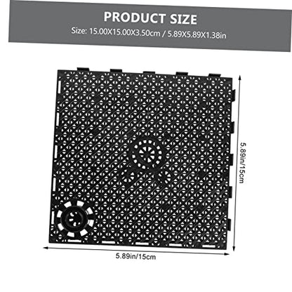 COLLBATH 12pcs Aquarium Bottom Plates Separation Board for Dividing Easy to Install Material for Fish Tank Isolation