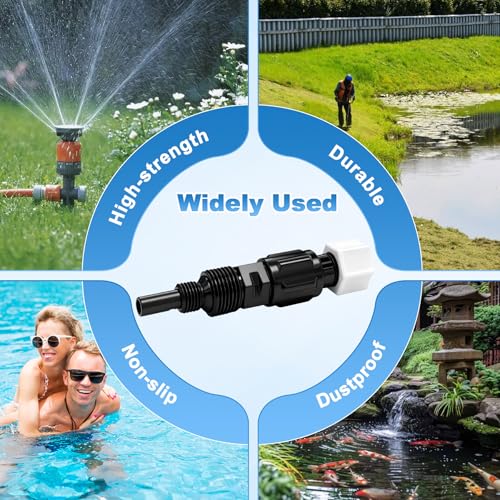 3/8 Inch UCINJ38 Injection Check Valve Replacement for Stenner Pump Parts 45, 85, 100, & 170 Adjustable & Fixed, SVP, BDF Series with Duckbill (1 Pack) - style: 1 Pack
