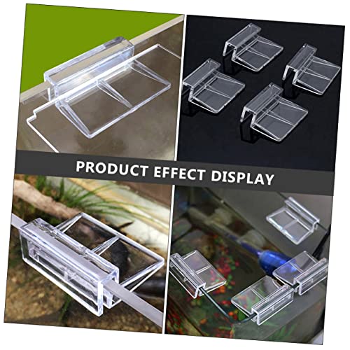 10pcs Aquarium Stand Acrylic Support Brackets Fish Tank Holding Rack Support Shelf for Aquarium Tank Supply