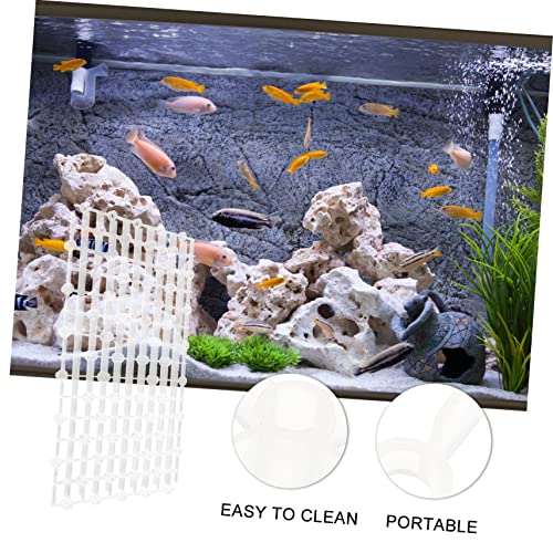 2pcs Fish Isolation Board UV Rack Inflatables Fountain Fish Fish Decor Feeder Activated Diffuser Panel Aquarium Plant Stand Plastic Transparent - color: Transparent