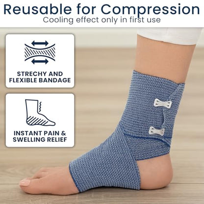 Dr Pat's Ice Tape - Cooling Bandage Wrap Athletic Tape - Compression - size: 1 Pack