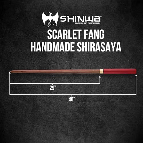Shinwa Shirasaya Sword – Color Options - color: ScarletFang