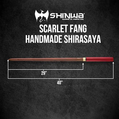 Shinwa Shirasaya Sword – Color Options - color: ScarletFang